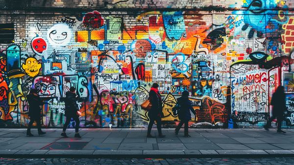 Décorez vos murs avec un tableau de street art